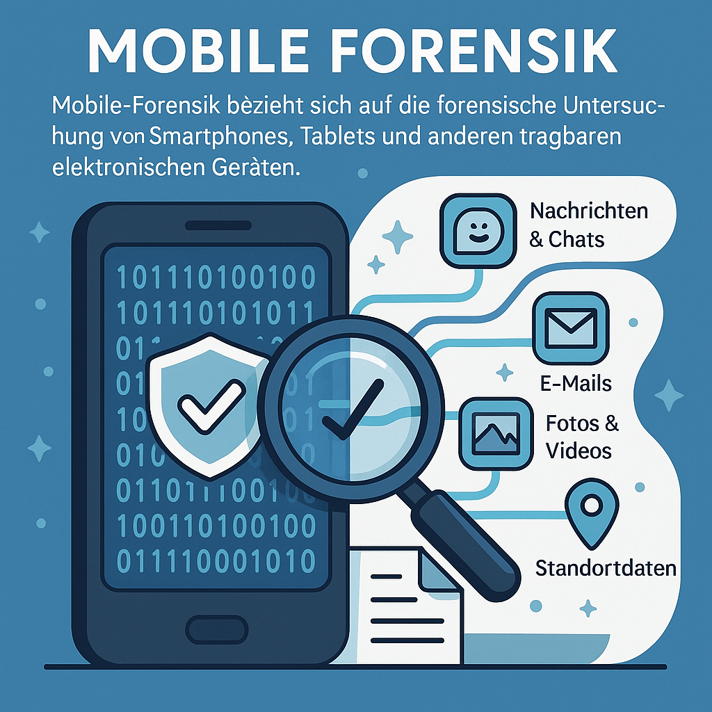 Mobile Forensik Illustration